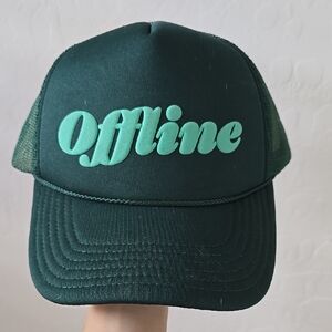 Ulta Beauty Green 'Offline' Trucker Hat